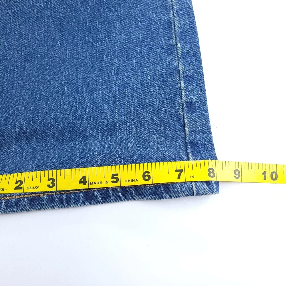 NWT Levis 505 Jeans  Mens 36x32 Regular Fit Straight Leg Stretch Blue Casual